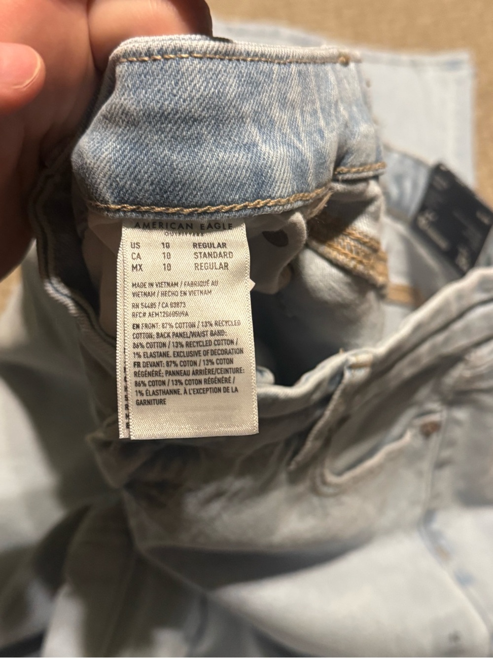 AE Stretch Curvy Straight Jean - Picture 5 of 8